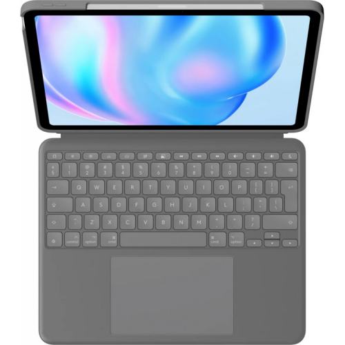 Husa/Stand Logitech Combo Touch pentru iPad Air 11 inch (M2), Grey