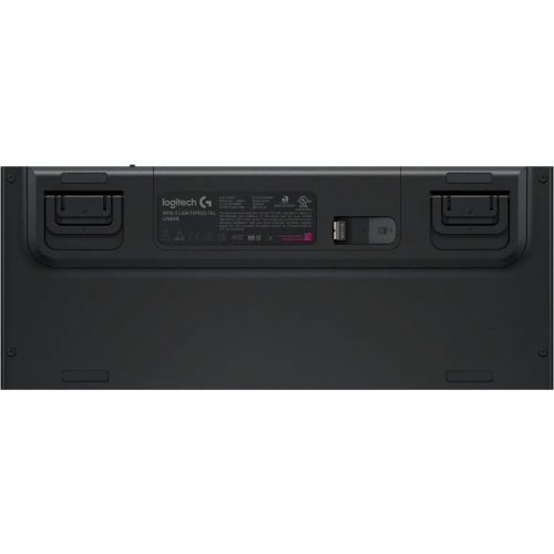 Tastatura Logitech G915 X Lightspeed TKL GL Linear, USB/USB Wireless/Bluetooth, Layout US, Black-Grey