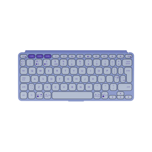 Tastatura Logitech Keys-To-Go 2, Bluetooth, Lilac