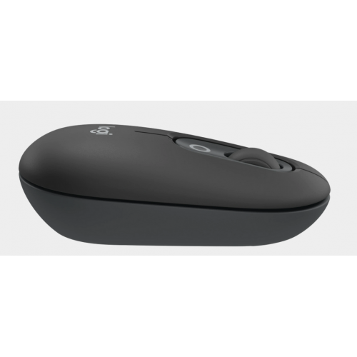 Kit Wireless Logitech Pop Icon Combo - Tastatura, USB Wireless, Layout US, Graphite + Mouse Optic, USB Wireless, Graphite