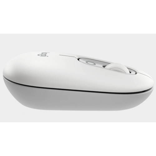 Kit Wireless Logitech Pop Icon Combo - Tastatura, USB Wireless, Layout US, Rose/Off White + Mouse Optic, USB Wireless, Rose/Off White