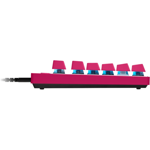 Tastatura Logitech PRO X TKL Rapid, USB-A, Layout US, Pink