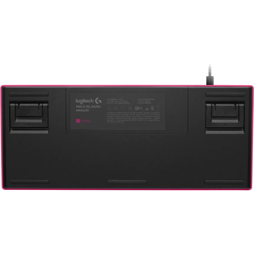 Tastatura Logitech PRO X TKL Rapid, USB-A, Layout US, Pink
