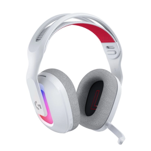 Casti cu microfon Logitech G Astro A20 X, RGB LED, USB/USB Wireless/Bluetooth, White