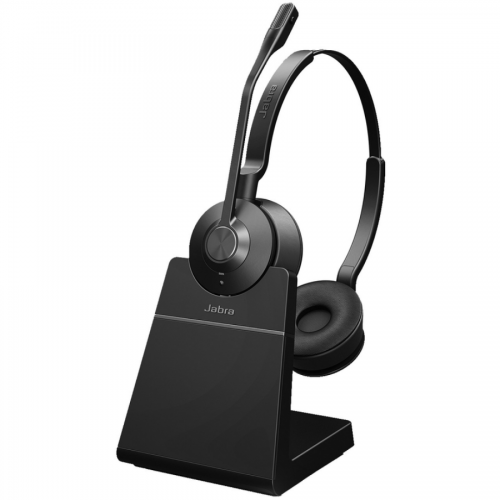Casti cu microfon Jabra Engage 55 UC, USB-C/DECT/USB Wireless, Black