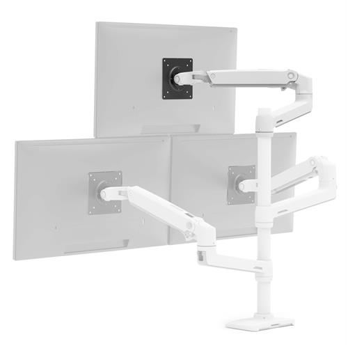 EXTENSION AND COLLAR KIT/FOR LX DUAL STACKING ARM WHITE
