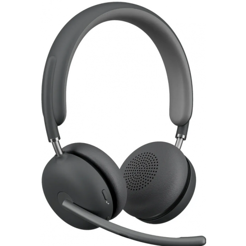 Casti cu microfon Logitech Zone Wireless 2 Microsoft Teams, Bluetooth, Graphite