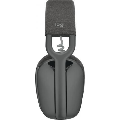 Casti cu microfon Logitech Zone Vibe, Bluetooth, Graphite
