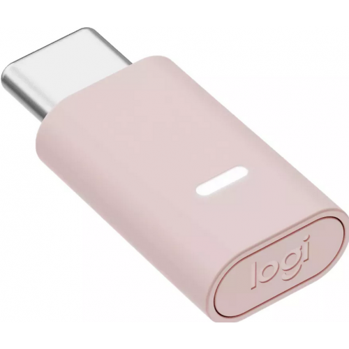 Casti cu microfon Logitech Zone Vibe Wireless, Bluetooth, Rose