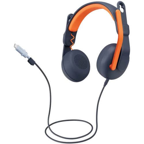 ZONE LEARN - CLASSIC BLUE/WW-9006 ON EAR USB-C