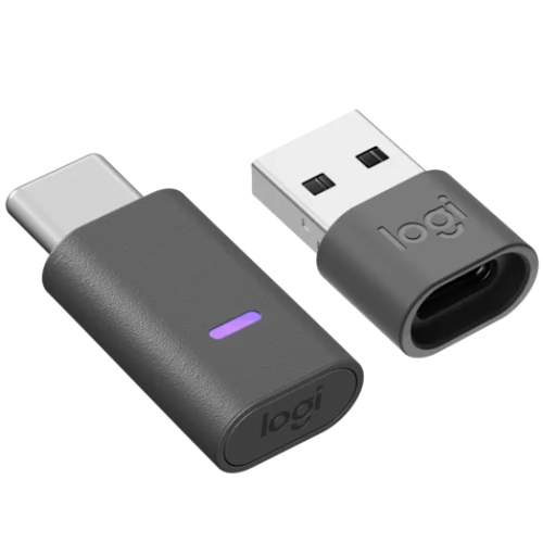 Casti cu microfon Logitech Zone Wireless 2 ES Microsoft Teams, USB-C/USB Wireless/Bluetooth, Graphite