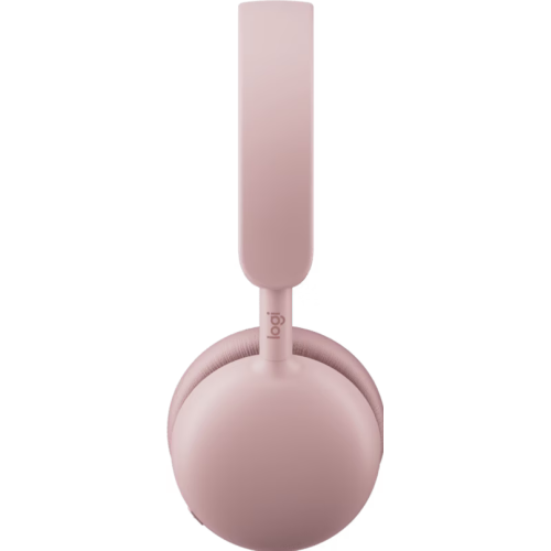 Casti cu microfon Logitech Zone Wireless 2 ES Microsoft Teams, USB-C/USB Wireless/Bluetooth, Rose
