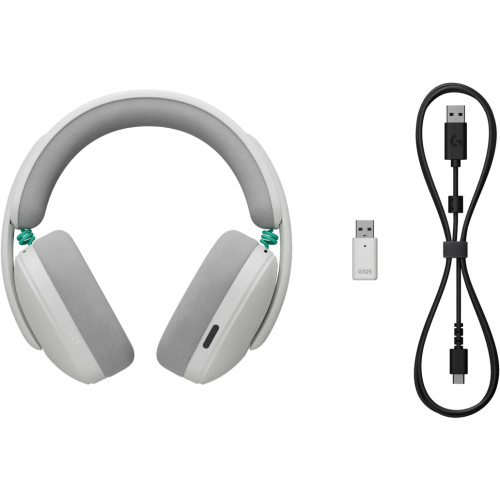 G325 GAMING HEADSET/EMEA28I-935 WHITE RETAIL 2.4GHZ