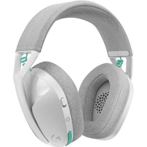 Casti cu microfon Logitech G321, USB Wireless/Bluetooth, White