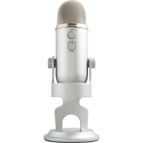 Microfon Logitech Yeti, USB, Silver
