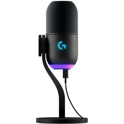 LOGITECH Yeti GX Dynamic RGB Gaming Mic with LIGHTSYNC - BLACK - USB - N/A - EMEA28-935 - LATM