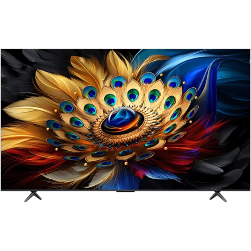 Televizor QLED TCL Smart 98C655 Seria C655, 98 inch, Ultra HD 4K, Black