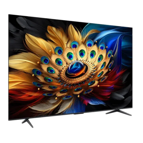 Televizor QLED TCL Smart 98C655 Seria C655, 98 inch, Ultra HD 4K, Black