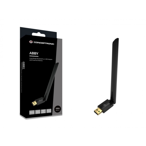 Adaptor Bluetooth Conceptronic ABBY07B, Bluetooth 5.1, Black