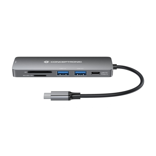 Docking Station Conceptronic DONN11G, Grey