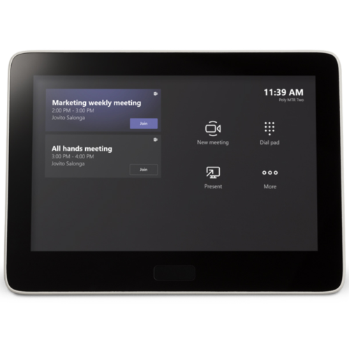 Kit Camera Videoconferinta Poly by HP Studio USB Video Bar, Black + Display GC8