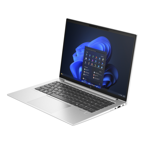 Laptop HP EliteBook 840 G11, Intel Core Ultra 7 155U, 14inch, RAM 32GB, SSD 1TB, Intel Graphics, Windows 11 Pro, Silver + HP Wolf Pro Security