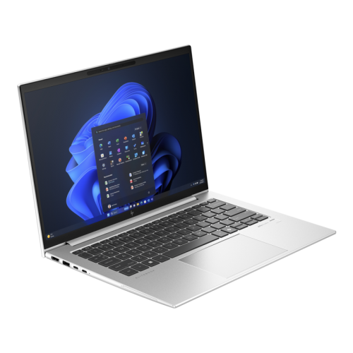 Laptop HP EliteBook 840 G11, Intel Core Ultra 7 155U, 14inch, RAM 32GB, SSD 1TB, Intel Graphics, Windows 11 Pro, Silver + HP Wolf Pro Security