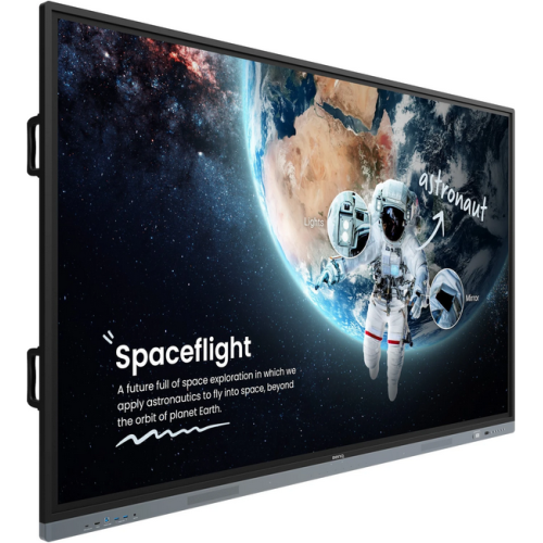 Display interactiv Benq Seria RM6504 RM04, 65 inch, 3840 x 2160 pixeli, Black