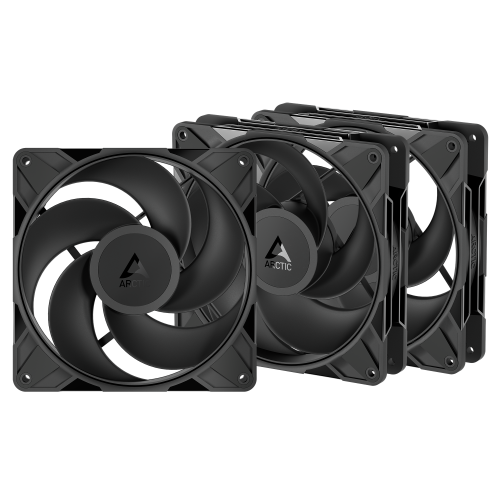 Ventilator ARCTIC P14 Pro Reverse, KIT 3x140 mm PWM, 400 - 2650 rpm, Negru