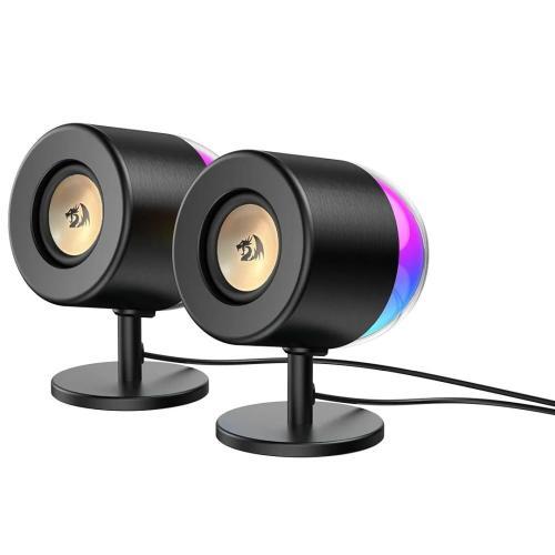 Boxe Bluetooth Redragon Ahri, 6W, Negre, iluminare RGB