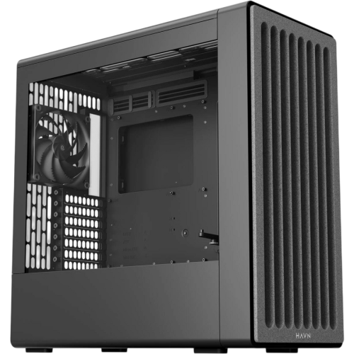 Carcasa HAVN BF360 Flow, MiddleTower, E-ATX, Negru - HVN-CA-BF360-04