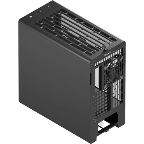 Carcasa HAVN BF360 Flow, MiddleTower, E-ATX, Negru - HVN-CA-BF360-04