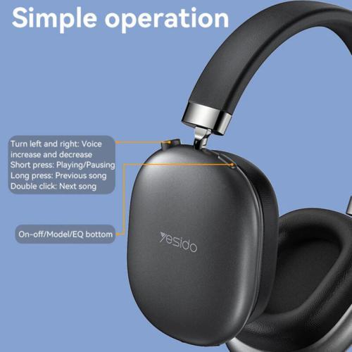 Casti Bluetooth Yesido - EP05 - Bluetooth V5.2, Noise Cancelling, 400mAh, Waterproof, Type-C C, KF2354835