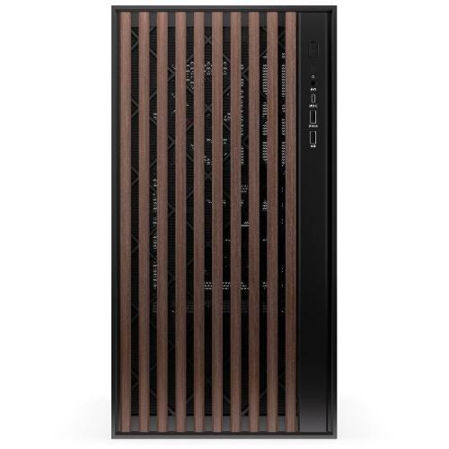 Carcasa Krux Palum, MiddleTower, ATX, cu 2 ventilatoare incluse 120 mm, Negru