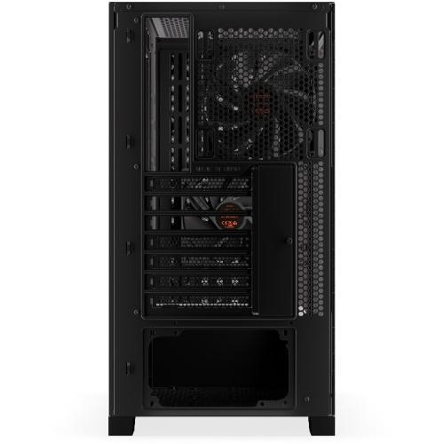 Carcasa Krux Palum, MiddleTower, ATX, cu 2 ventilatoare incluse 120 mm, Negru