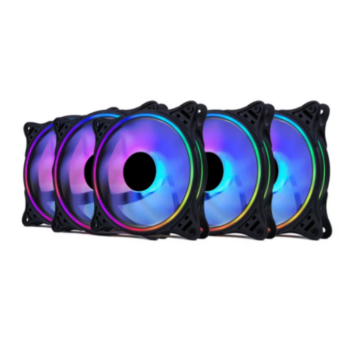 Ventilatoare PRO GAMING ARGB, 120 mm, 6 bucati, Black
