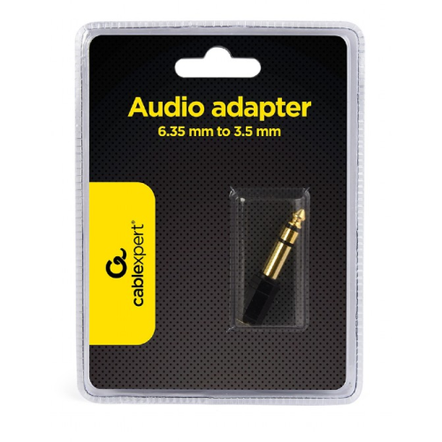 GEMBIRD A-6.35M-3.5F 6.35 mm to 3.5 mm audio adapter plug