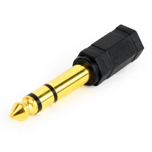GEMBIRD A-6.35M-3.5F 6.35 mm to 3.5 mm audio adapter plug