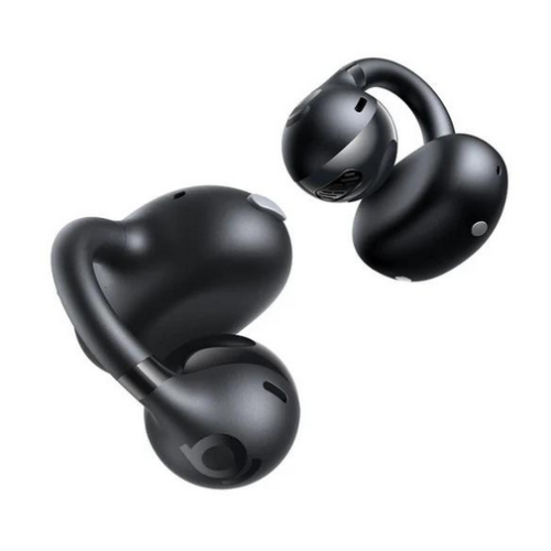 CASTI Baseus Bass BC1 Open-Ear True Wireless, on ear, pt smartphone, microfon pe casca, conectare prin Bluetooth 6.0, negru 