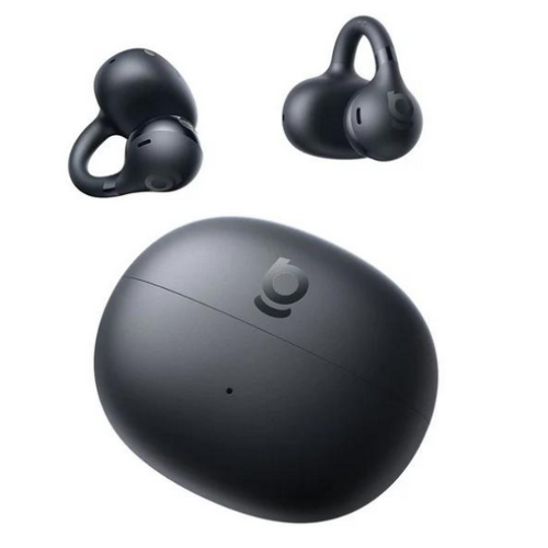 CASTI Baseus Bass BC1 Open-Ear True Wireless, on ear, pt smartphone, microfon pe casca, conectare prin Bluetooth 6.0, negru 