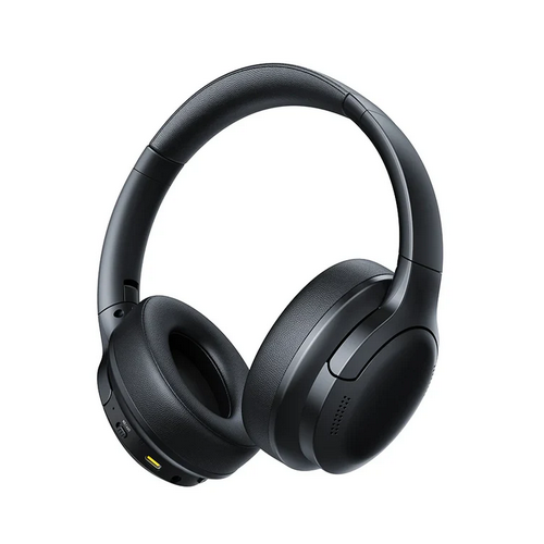 CASTI Baseus Bowie Bass BH1 Lite Wireless Noise Cancelling, over ear, 40mm Dynamic Drivers, autonomie 80 ore, microfon pe casca, conectare prin Bluetooth 6.0, negru 