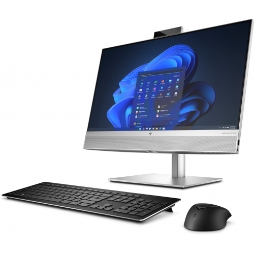 Calculator HP EliteOne 840 G9 AIO, Intel Core i5-14500, 23.8 inch, RAM 16GB, SSD 512GB, Intel UHD Graphics 770, Layout DE, Windows 11 Pro, Silver + HP Wolf Pro Security