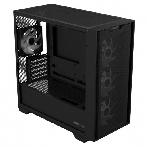 Carcasa ASUS A21 Plus TG ARGB Black, Fara sursa