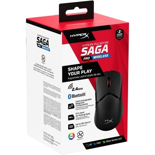 HP HyperX Pulsefire Saga Pro Wireless Gaming Mouse