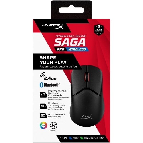 HP HyperX Pulsefire Saga Pro Wireless Gaming Mouse
