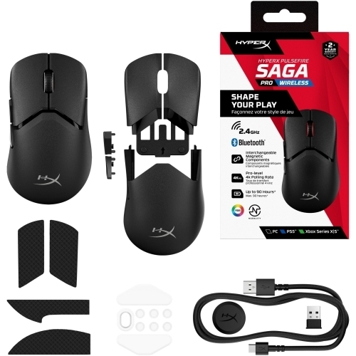 HP HyperX Pulsefire Saga Pro Wireless Gaming Mouse