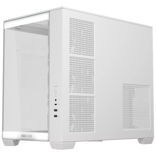 Carcasa ASUS A32 Plus TG ARGB White, Fara sursa