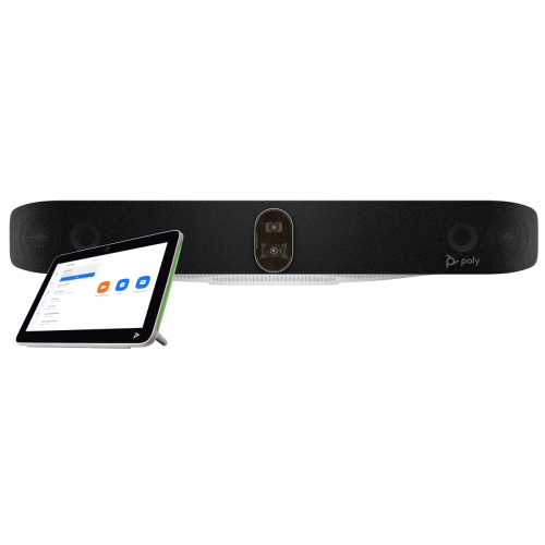 Kit Camera Videoconferinta Poly by HP Studio X72 All-In-One Video Bar, Black + Display TC10 