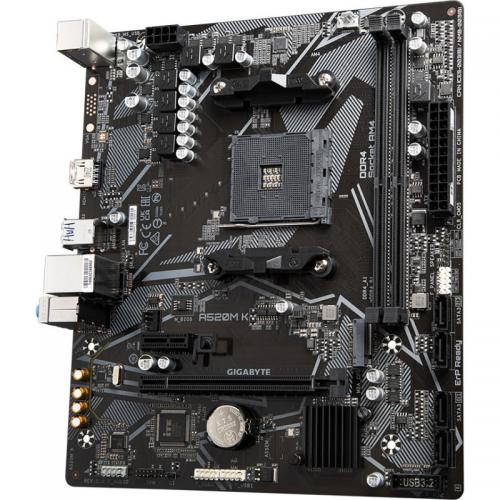 Placa de baza Gigabyte A520M K V2, AMD A520, Socket AM4, mATX
