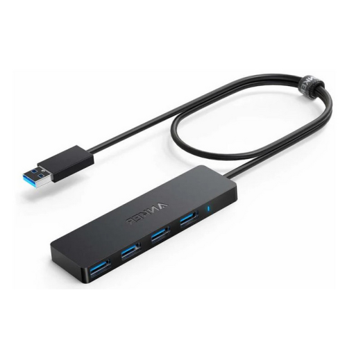 Hub USB Anker 4-in-1, 4 x USB 3.2 gen 1, Black